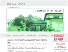 Tablet Screenshot of lafilagna.it
